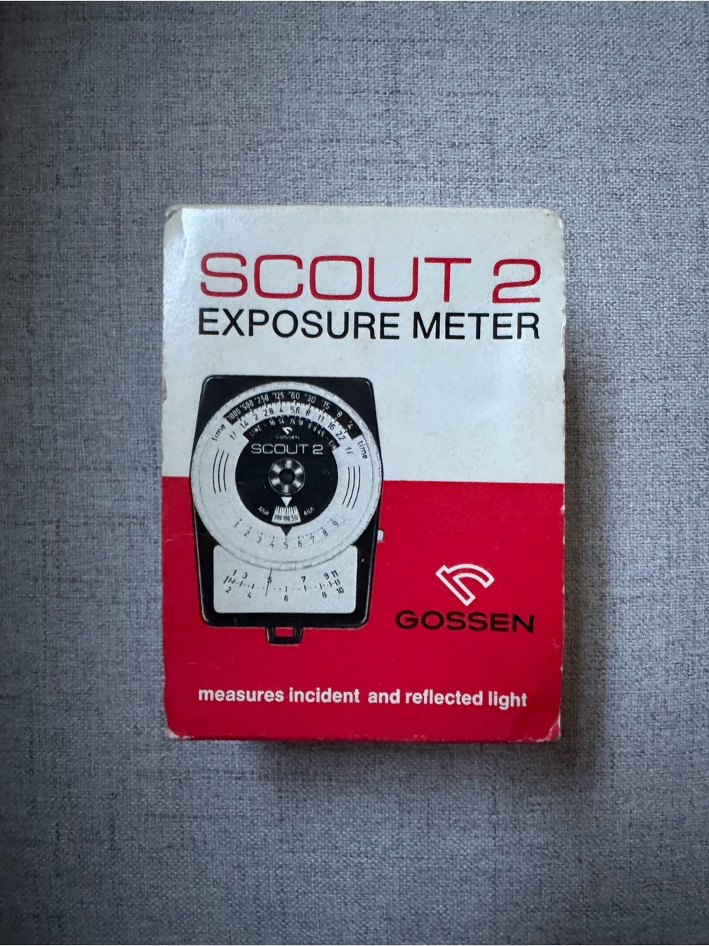 Scout 2 Exposure Meter - Red/White